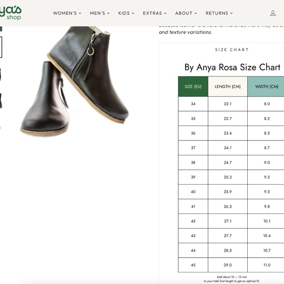 Anya’s Rosa Zipper Boots, Size EU 39 - Picture 6 of 6